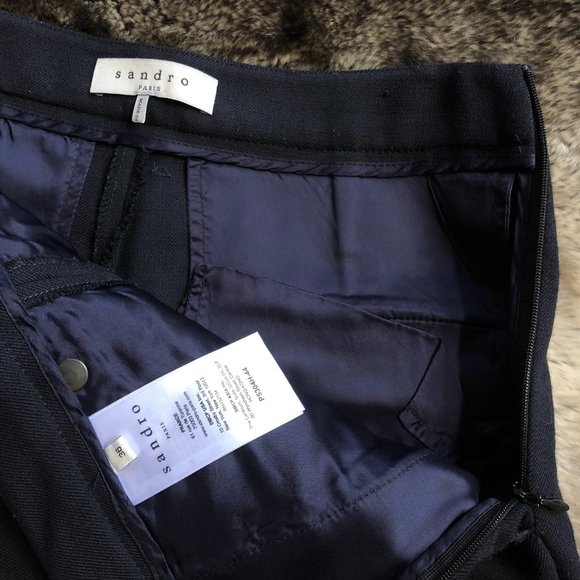 Sandro High Rise Pants - Picture 2 of 5